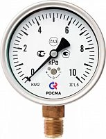 КМ-22Р +4 kPа.М20х1,5.1,5 Напоромер УТ000000950