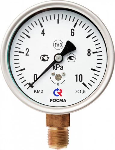 КМ-22Р +60 kPа.М20х1,5.1,5 Напоромер УТ000000955