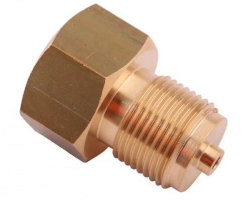 М20х1,5(В)-1/2"NPT(Н) Штуцер переходный Латунь УТ000014611
