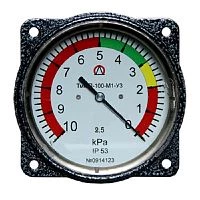 ТМ-100 -10 кПа-1,5-У3 ФОШ  "ерш" под шланг ф8мм УТ000001191